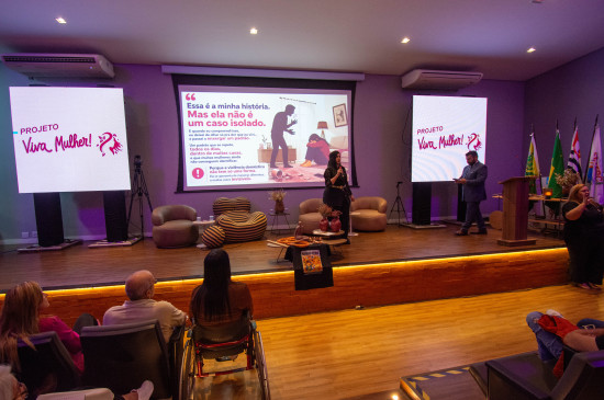 Feterc e Instituto Elas realizam evento de combate à violência contra a mulher