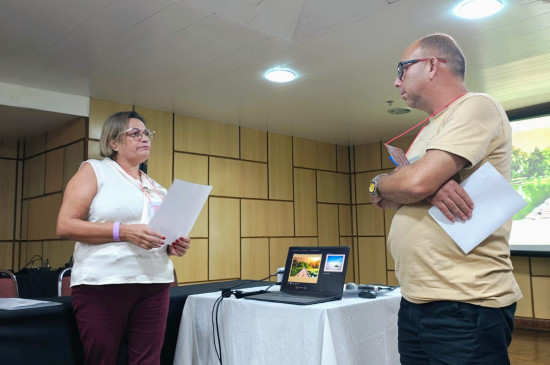 A FETERC esteve presente no curso de Comunicação e Expressão para Dirigentes Sindicais, realizado nos dias 19 e 20 de março, em Salvador/BA, em apoio ao SINTERCOBA.