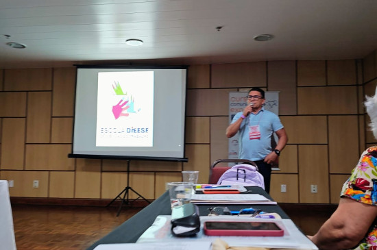 A FETERC esteve presente no curso de Comunicação e Expressão para Dirigentes Sindicais, realizado nos dias 19 e 20 de março, em Salvador/BA, em apoio ao SINTERCOBA.
