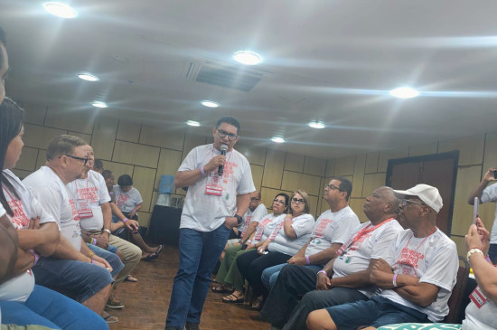 A FETERC esteve presente no curso de Comunicação e Expressão para Dirigentes Sindicais, realizado nos dias 19 e 20 de março, em Salvador/BA, em apoio ao SINTERCOBA.