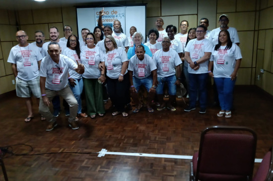 A FETERC esteve presente no curso de Comunicação e Expressão para Dirigentes Sindicais, realizado nos dias 19 e 20 de março, em Salvador/BA, em apoio ao SINTERCOBA.