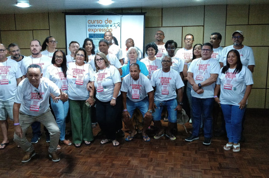A FETERC esteve presente no curso de Comunicação e Expressão para Dirigentes Sindicais, realizado nos dias 19 e 20 de março, em Salvador/BA, em apoio ao SINTERCOBA.