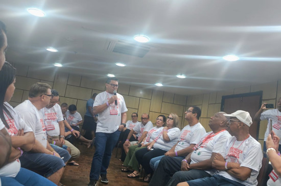 A FETERC esteve presente no curso de Comunicação e Expressão para Dirigentes Sindicais, realizado nos dias 19 e 20 de março, em Salvador/BA, em apoio ao SINTERCOBA.